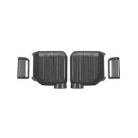 Car Rearview Mirror Cover Trim Sticker for Prado LC250 2024 Door Mirror Shell Carbon Fiber