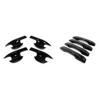 Car Black Side Door Handle Decorative Door Bowl Shell Sticker for -V 2023 2024