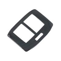 For 2018-2023 Carbon Fiber Car Rear AC Air Vent Outlet Panel Trim Cover Accessories