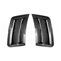 Car Front Bumper Splitter Side Air Vent Outlet Cover Wind Knife Trim for - C-Class W204 S204 2007-2010 ,A