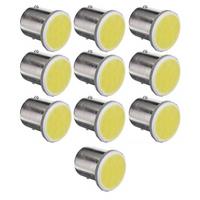 10pcs White 1156 BA15S P21W Led Car LED 1156 Lamp COB 12 SMD 12V Voltage