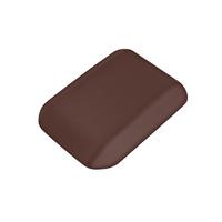 Car Center Console Armrest Box Cover Armrest Box PU Leather Panels for Prado LC250 2024 Brown
