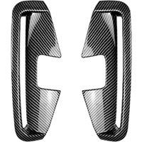 Car Front Bumper Splitter Spoiler Canards Fog Light Trim for 4 Series G22 G23 2020+ Carbon Fiber
