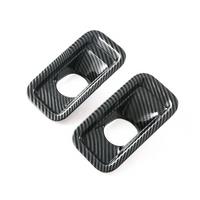 Front Fog Lamp Light Cover Trim for Land Cruiser Prado 250 J250 LC250 2024 Accessories Carbon Fiber