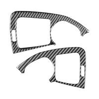 Carbon Fiber LHD for C Class W203 05-2007 Dashboard Side Air Vents Outlet Cover Trim Interior Accessories