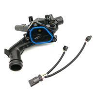 11537647751 12518611289 1Set Engine Coolant Thermostat Assembly & Adapter Lead for R56 R57 R58 Countryman