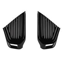 Car Dashboard Air Conditioning Outlet Frame Air Outlet Trim Sticker for Prado LC250 2024 Glossy Black