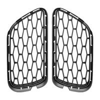 2Pcs Front Left & Right Bumper Air Vent Mesh Grille 670013780 670013781 Fits for Quattroporte 13-16