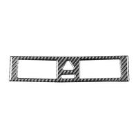 Carbon Fiber for C Class W203 2005-2007 Car Emergency Light Panel Cover Trim Interior Accessories