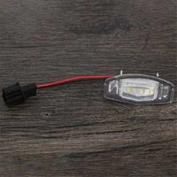 2Pair Car Led License Plate Light License Plate Light Lamp for Accord Black