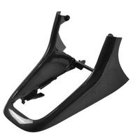 Car Center Control Shift Lever Panel Frame Gear Lever Bracket Base for Golf 6 2008-2013 Carbon Fiber