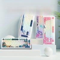 Akko MOD007B HE PC Gaming Keyboard with Magnetic Switch Rapid Trigger 8K 75% RGB USB Type-C/2.4G/Bluetooth 5.0 Wireless Keyboard