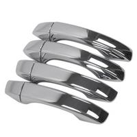 For MG ZS 2017-2020 Chrome Car Door Handles Cover Trim Stickers Exterior Door Handle Cover