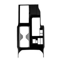 Car Center Console Gear Shift Panel Trim Cover Stickers for Prado LC250 2024 RHD Glossy Black