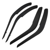 Car Inner Door Handle Pull Panel Cover for X1 E84 2010-2015 Replace 51412991775 51412991776 Black