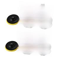 10Pcs Polisher Buffer Kit Soft Wool Bonnet Pad White 4 Inch