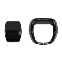 Car Gear Shift Knob Cover Trim for Land Cruiser 250 2023+ RHD Car Interior Accessories Bright Black