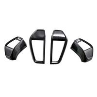 Central Control AC Air Outlet Vent Cover Trim for City Hatchback 2021 2022 2023 RHD Accessories Carbon Fiber