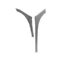 For TSX 2009-2014 Carbon Fiber Center Console Side Strip Sticker Trim Interior Accessories LHD