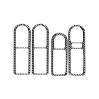 Carbon Fiber Interior Door Handle Bowl Frame Cover Trim for Golf 4 MK4 R32 99-04 TYPE A