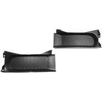 1 Pair Front Bumper Fog Light Grille Cover Fog Lamp Grille for Ram 1500 2013-2018 68196984AA CH1037112