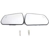 2PCs Pair Heated Blind Spot Side View Wing Mirror Glass FR3Z-17K707-G FR3Z-17K707-R for 2015-2017
