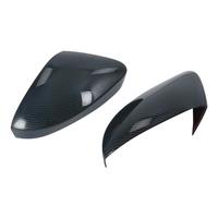 For 2018-2024 Carbon Fiber Car Rear View Mirror Cover Trim Side Mirror Cap Accessories