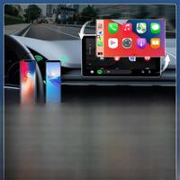2in1 Wireless CarPlay Adapter Wireless Android Auto Dongle Box for Car Radio with Wired CarPlay/Wired Android Auto