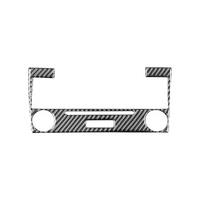 Carbon Fiber for C Class W203 2005-2007 Center Console Radio Panel Cover Trim Interior Accessories
