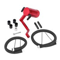 Car Modification Oil Catch Can Kit Oil Breathable Pot Kit for Charger 2011-2021 Red