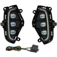 Car Headlight DRL Daytime Running Light Daul Clour Fog Lights for 2019-2020