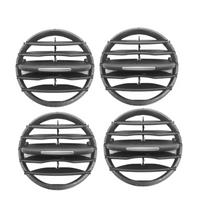 4Pcs Car Dashboard Middle A/C Air Outlet Grille 5ND858069 for 2010-2017 Round Air Outlet Grille