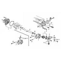 Car Coolant Thermostat Housing for 1.6L 1996-2000 19311-P2A-000 19320-P2A-000