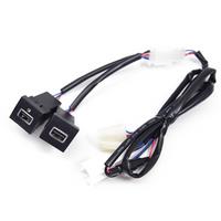 Car Charger Socket Lighter QC3.0 PD USB Interface Use for 5 MK5 Golf QC3.0+QC3.0