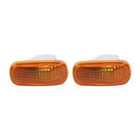 2 PCS Car Side Marker Turn Light Lamp 34301-S5H-T02 Fit for 2002-2005 Yellow