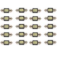 Extremely Bright Lumens 3020 Chipset Error LED Bulbs for Interior Car Lights Plate Dome Map Door Courtesy 1.25Inch 31MM