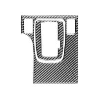 For TSX 2009-2014 LHD Carbon Fiber Center Console Gear Shift Cover Trim Interior Accessories