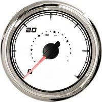 KUS 0-60Knots Marine GPS Speedometers Modification 85mm 0-110Km/H Waterproof Speed Mileometer 12/24v with Antenna for Boat Yacht