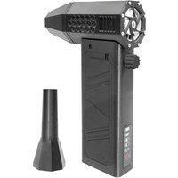 Blower Turbo Jet Fan 140,000RPM Power Display Handheld Mini Duster High Speed Duster Cleaning Tool,Violent Blower Black