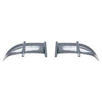 Rear Trunk Roof Spoiler Wing Tail Spoiler Trim for Golf 7 7.5 2013-2019,Carbon Fiber Pattern