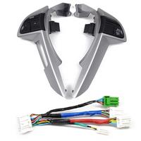 Car Steering Wheel Cruise Control Multifunction Button Volume Adjustment Switch for Accord 2008-2012,with Hole
