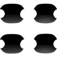 Car Outer Door Bowl Trim Cover for Freed Air Crosstar 2024 Outside Door Bowl Sticker Bright Black