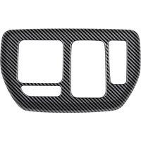 RHD Car Center Console Gear Shift Panel Trim Cover Stickers for Freed Air Crosstar 2024 Carbon Fiber