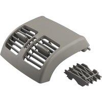 Car Rear Back Center Console A/C Air Vent Conditioning Grille for C Class W204 Gray