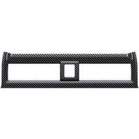 RHD Car Center Console Air Conditioning Outlet Trim Frame for Freed Air Crosstar 2024 Carbon Fiber