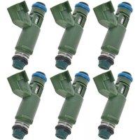 6Pcs Fuel Injector Nozzle 1X43-AB for X-Type 2.5L 3.0L 2002-2008 Car Accessories