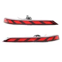 1 Set Car LED Rear Bumper Reflector Lights for 2020-2024 Turn Signal Brake Tail Lights Auto Accessory B