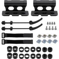 Bicycle Rack Mount Front Fork Mount Bracket with Quick Release Alloy Fork Block Mounts for Most Mountain Bikes