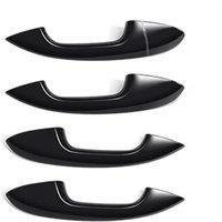 1Set Exterior Door Handle Trim Cover for - C/E/GLC//A/B//GLS/CLA/GLA-Class Door Pull Stickers LHD