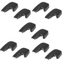 5 Pairs Windshield Wiper Arm Covers Caps for 3 E90 E91 E92 61617138990 LHD